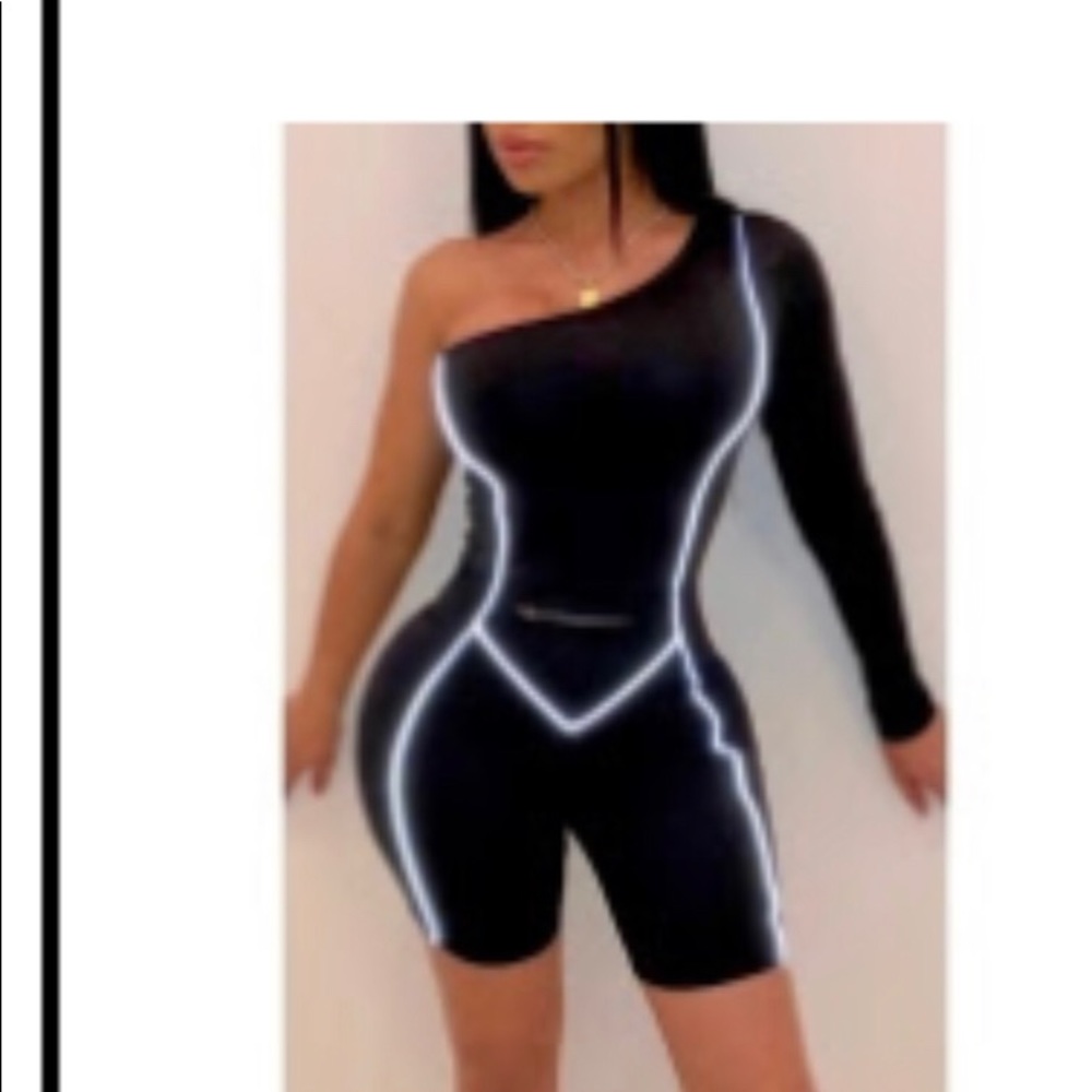 One piece jump suit